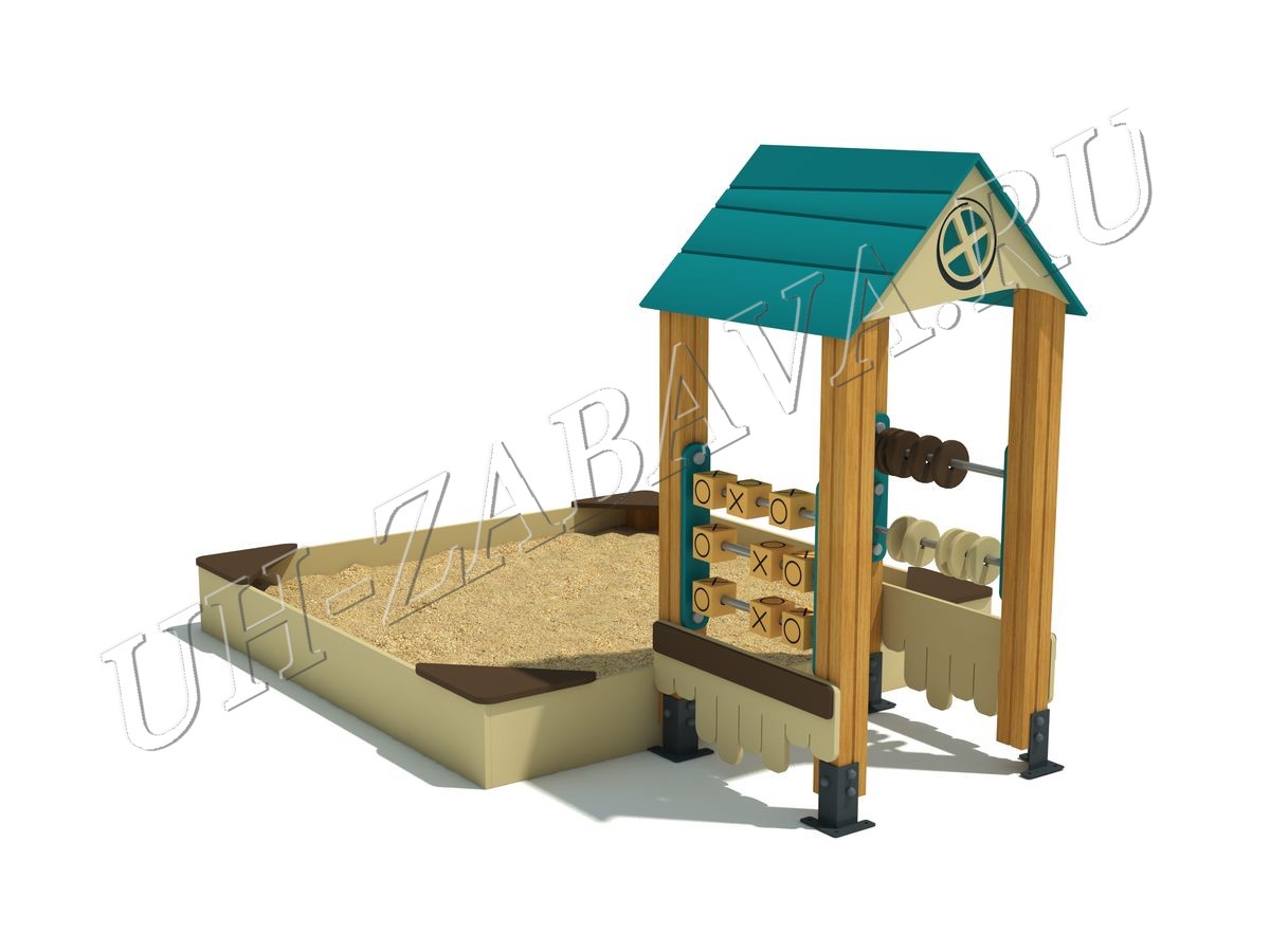 Песочница Теремок тип 2, рис.1 Песочница Теремок тип 2, рис.1