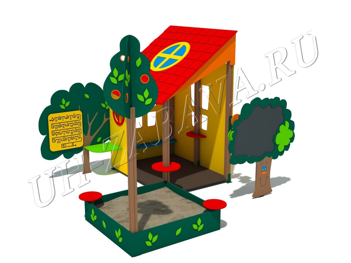 Песочный дворик Веранда тип 2, рис.3 Песочный дворик Веранда тип 2, рис.3